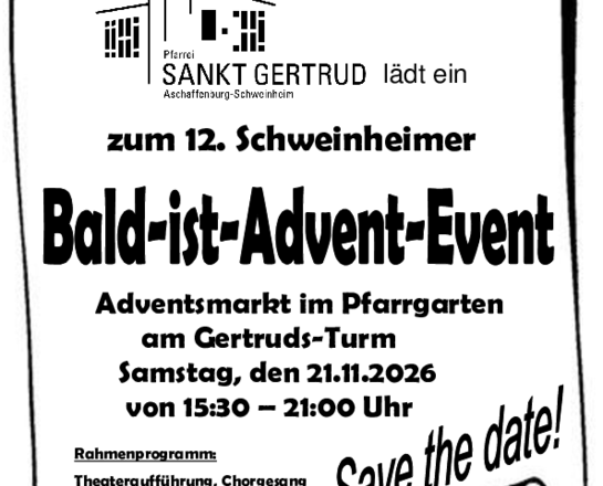 Advent-Event 2026 - Plakat